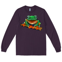 Plum frog Long Sleeve Tee - Jasminsmagicworld