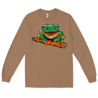 Toasted Coconut frog Long Sleeve Tee - Jasminsmagicworld