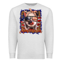 Oatmeal Heather amerıcan pig Premium Sweatshirt - BarkalooDesign