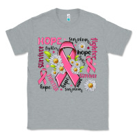 Heather Grey Breast Cancer Classic Tee - NancyCooperArtShop
