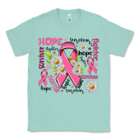 Seafoam Breast Cancer Classic Tee - NancyCooperArtShop