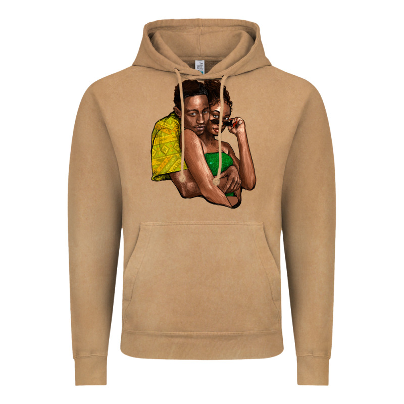Black Couple Vintage Hoodie by HowdyJamesFarm | Teevron