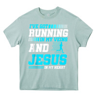 Arona Christian Runner Half Marathon Running Race Jesus Gift Heavy Core Tee - trangStudio