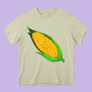 Corn Costume Funny Halloween Party Thanksgiving Kids T Shirt Heavy Core Tee Designed By Trangstudio