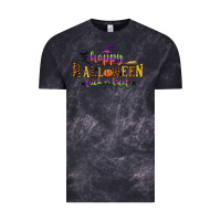 Cloud Black happy halloween trick or treat Vintage Tee - CowGirlArtShop