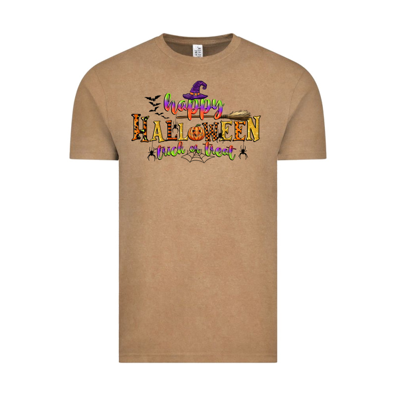 Happy Halloween Trick Or Treat Vintage Tee by CowGirlArtShop | Teevron