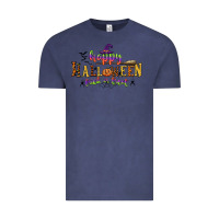 Vintage Denim happy halloween trick or treat Vintage Tee - CowGirlArtShop