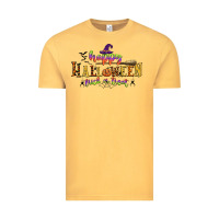 Vintage Mustard happy halloween trick or treat Vintage Tee - CowGirlArtShop