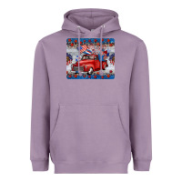 Lavender american truck 4th of july mousepad Heavyweight Hoodie - BarkalooDesign