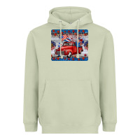 Matcha american truck 4th of july mousepad Heavyweight Hoodie - BarkalooDesign
