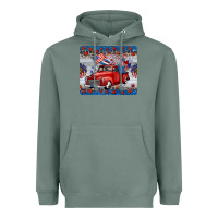Sage american truck 4th of july mousepad Heavyweight Hoodie - BarkalooDesign