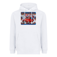 White american truck 4th of july mousepad Heavyweight Hoodie - BarkalooDesign