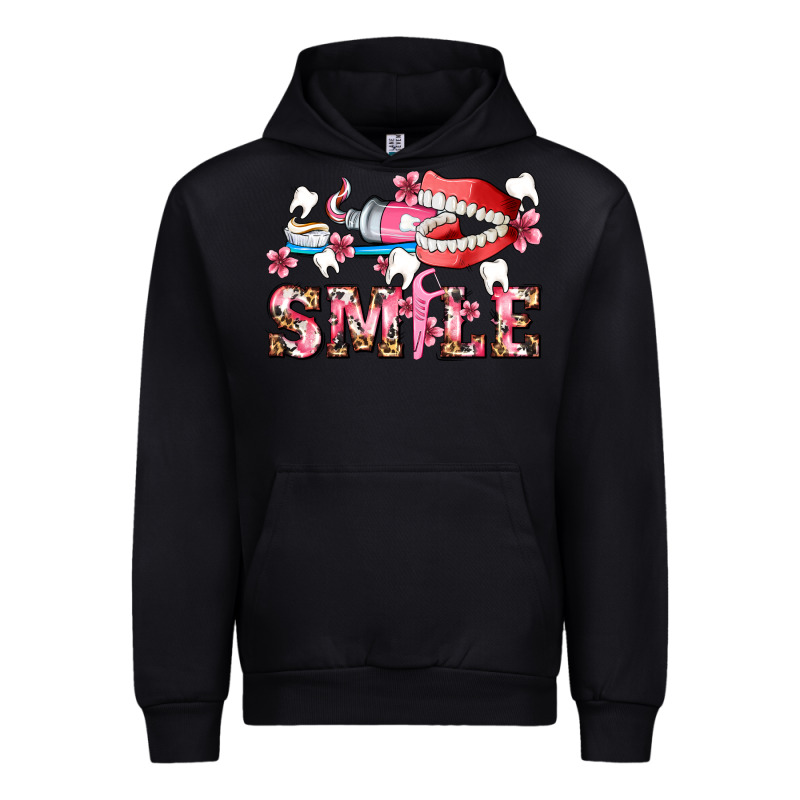 Smile With Teeth And Brush Urban Hoodie by AdoDesignShop | Teevron