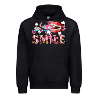 Black smile with teeth and brush Urban Hoodie - AdoDesignShop