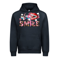 Navy smile with teeth and brush Urban Hoodie - AdoDesignShop
