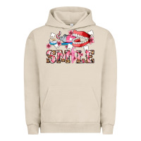 Pigment French Oak smile with teeth and brush Urban Hoodie - AdoDesignShop