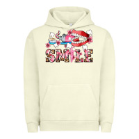 Pigment Pistachio smile with teeth and brush Urban Hoodie - AdoDesignShop
