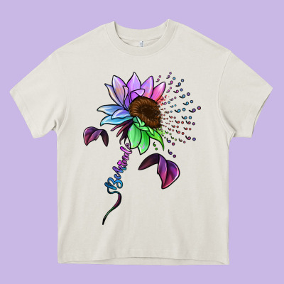 Be Kind Autism Awareness Heavy Core Tee Designed By Bettercallsaul