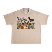 French Oak western shiba inu mom Urban Heavy Tee - RanaPortraitStore