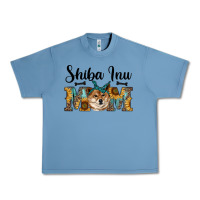 Pebble Blue western shiba inu mom Urban Heavy Tee - RanaPortraitStore
