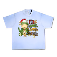 Grape Ice watercolor t rex fa rawr rawr rawr christmas Urban Heavy Tee - CowGirlArtShop