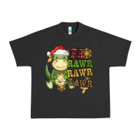 Pigment Black watercolor t rex fa rawr rawr rawr christmas Urban Heavy Tee - CowGirlArtShop