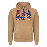 Vintage Camel 4th Of July gnomies with stars Vintage Hoodie - HowdyJamesFarm