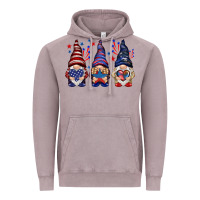 Vintage Zinc 4th Of July gnomies with stars Vintage Hoodie - HowdyJamesFarm