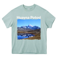 Arona Bolivia Huayna Potosi Mountain Andes Art Heavy Core Tee - trangStudio