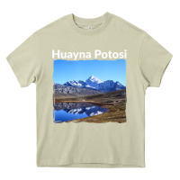 Mossy Bolivia Huayna Potosi Mountain Andes Art Heavy Core Tee - trangStudio