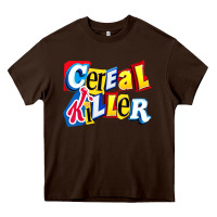 Chocolate Brown Cereal Killer For The Cereal Lovers In Your Family Heavy Core Tee - trangStudio