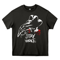 Asphalt stay woke freddy krueger Heavy Core Tee - trangStudio