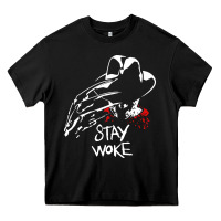 Black stay woke freddy krueger Heavy Core Tee - trangStudio