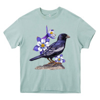 Arona Colorado Lark Mountain Bunting Bird Heavy Core Tee - Bettercallsaul