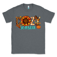 Charcoal Heather Cozy season Thanksgiving Classic Tee - NancyCooperArtShop