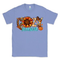 Colony Blue Cozy season Thanksgiving Classic Tee - NancyCooperArtShop