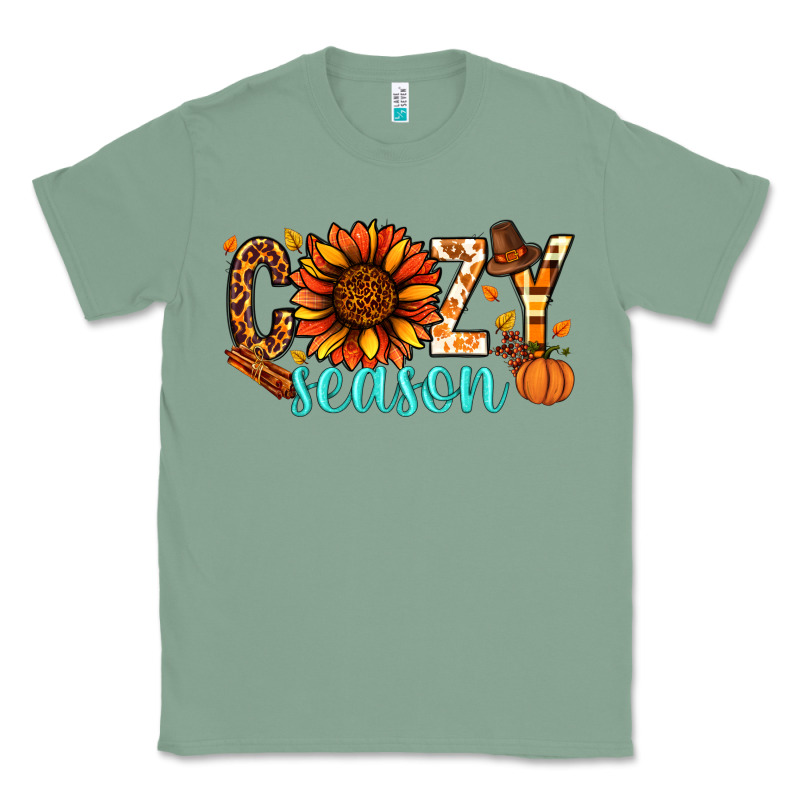 Cozy Season Thanksgiving Classic Tee by NancyCooperArtShop | Teevron