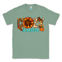 Sage Cozy season Thanksgiving Classic Tee - NancyCooperArtShop