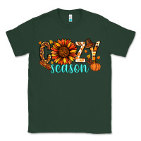 Sports Green Cozy season Thanksgiving Classic Tee - NancyCooperArtShop