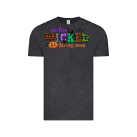 Vintage Black something wicked this way comes Vintage Tee - CowGirlArtShop