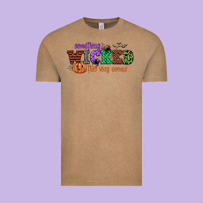 Something Wicked This Way Comes Vintage Tee Designed By Cowgirlartshop