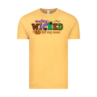 Vintage Mustard something wicked this way comes Vintage Tee - CowGirlArtShop