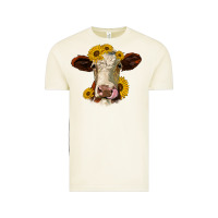 Vintage Arctic hereford cattle sunflowers heifer Vintage Tee - Jasminsmagicworld