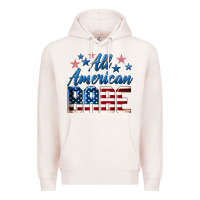 Pale Pink All American Babe Premium Hoodie - LillyAllenDesigns
