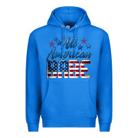 True Royal All American Babe Premium Hoodie - LillyAllenDesigns
