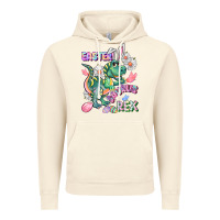Vintage Artic Easter Saurus Rex Easter Day Vintage Hoodie - CowGirlArtShop