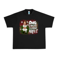 Black the elf omg santa Urban Heavy Tee - CowGirlArtShop