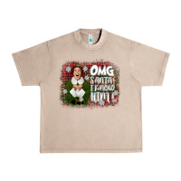 French Oak the elf omg santa Urban Heavy Tee - CowGirlArtShop
