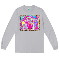 Moon Dust Hot Girl Summer Tie Dye Leopard Long Sleeve Tee - CowCowDesign