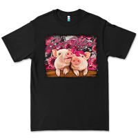 Black be mine valentine's day pigs Premium Tee - Jasminsmagicworld
